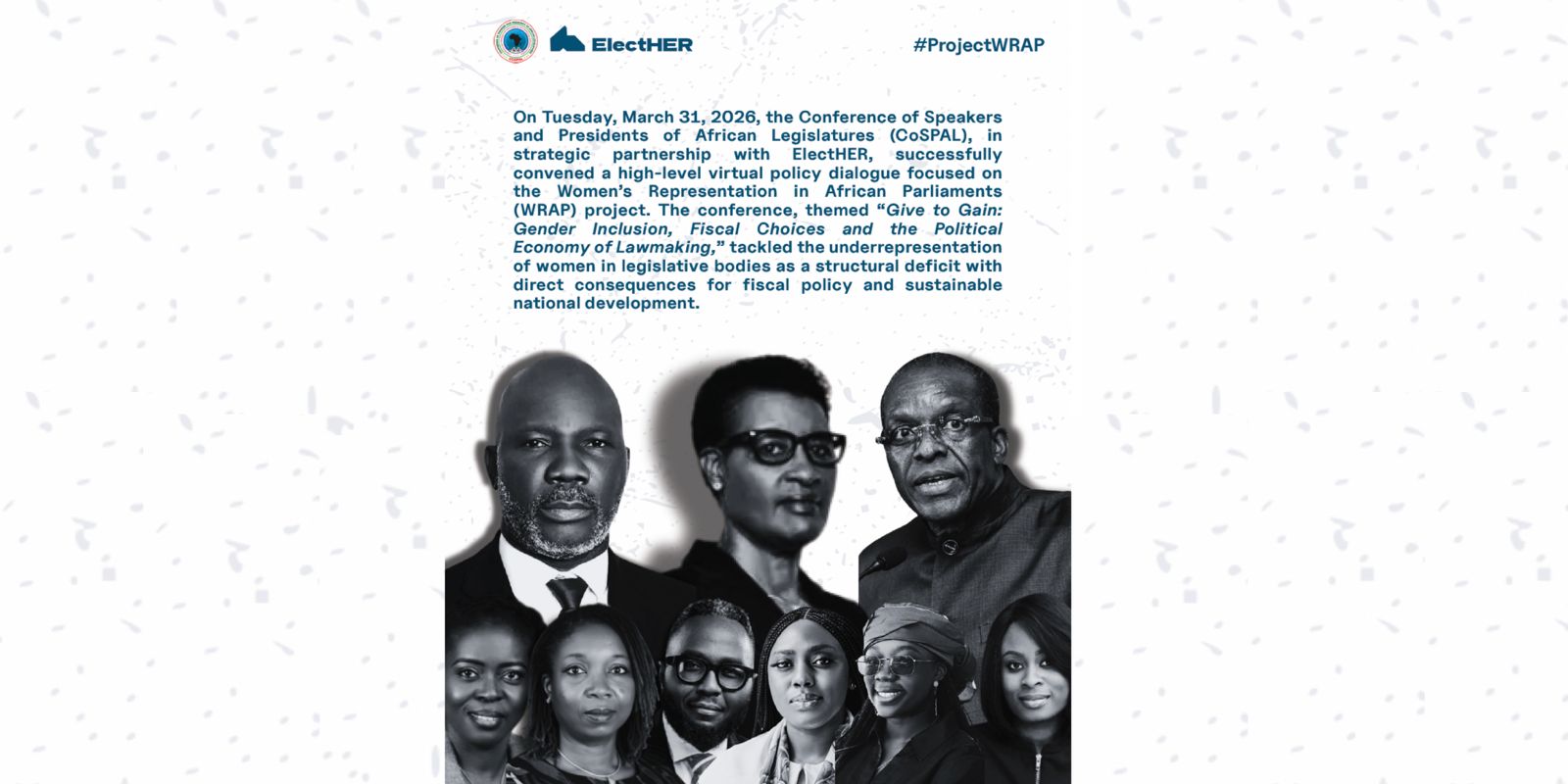 CoSPAL & ElectHER Convened High-Level Policy Conversation on Inclusive Law Making